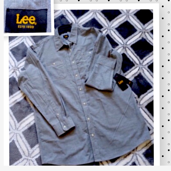 Lee Men Tall XL Button Shirt. Brand New with Tags. - Picture 2 of 10